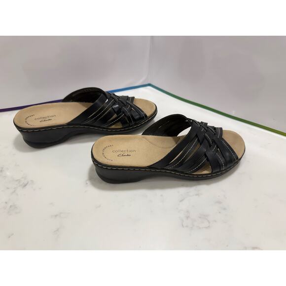 Clark’s Wedge Sandals 7.5 W - Picture 3 of 9